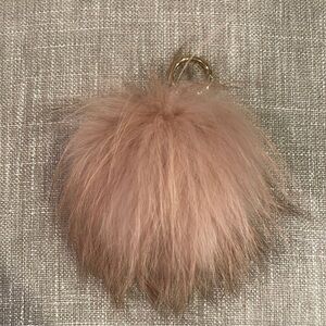 Michael Kors Large Fur Pom Pom in Soft Pink
